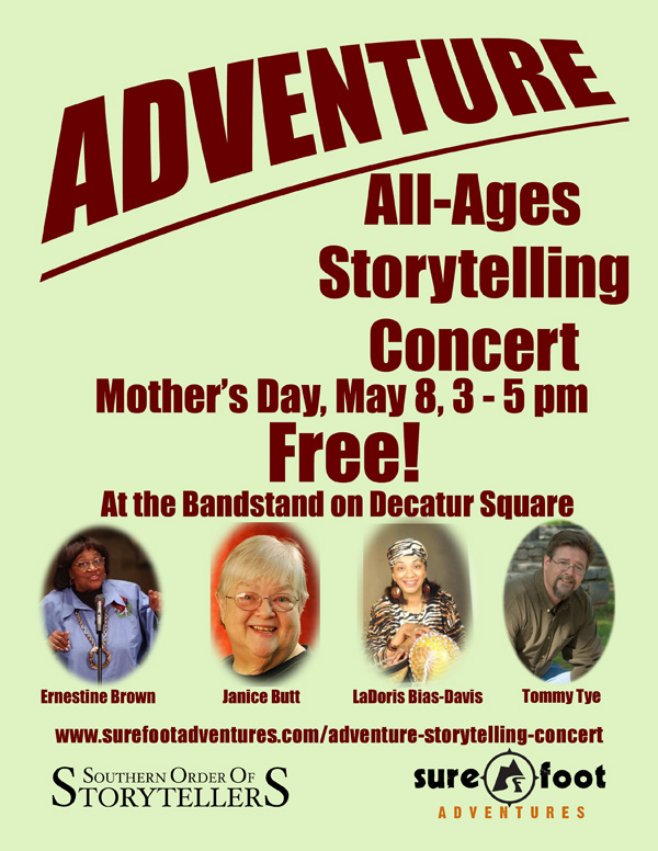 storytelling flyer